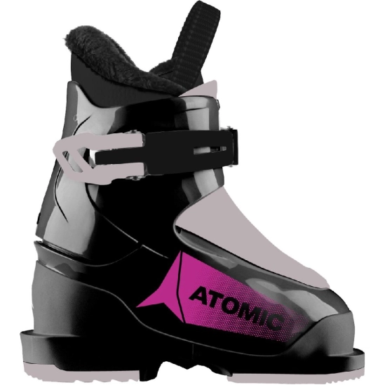 Atomic HAWX Kids 1 Black/Pink dětské lyžařské boty