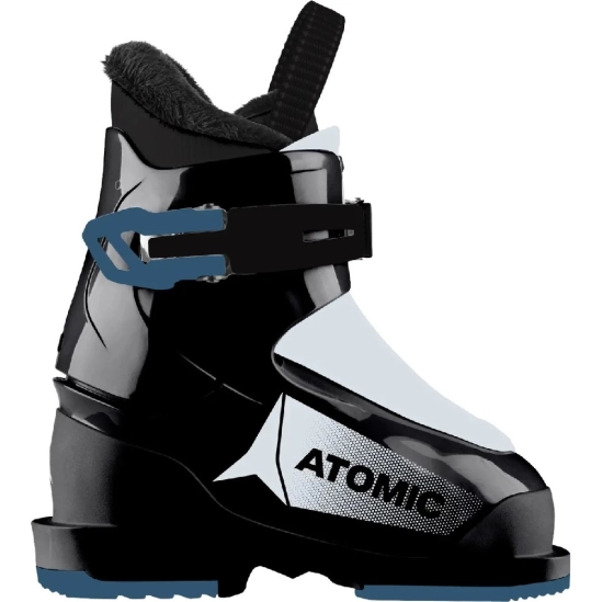 Atomic HAWX Kids 1 Black/teal dětské lyžařské boty