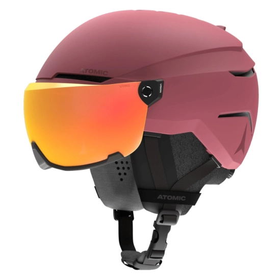 Atomic SAVOR VISOR Stereo Maroon helma