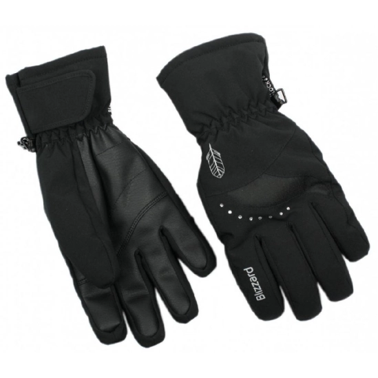 Blizzard VIVA Davos ski gloves black lyžařské rukavice