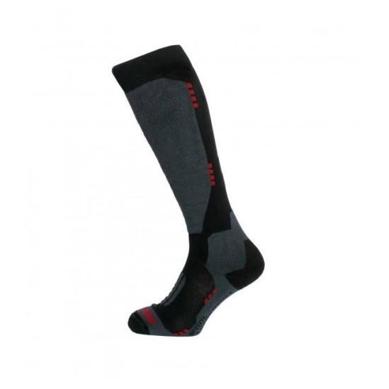 Blizzard Wool Performance ski socks black/wine red