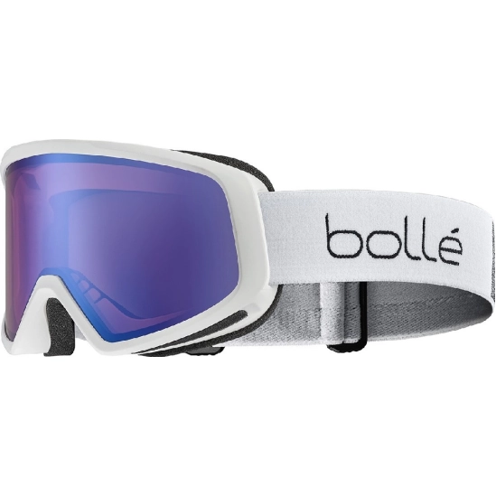 Bollé Bedrock Plus White Matte/Azure lyžařské brýle