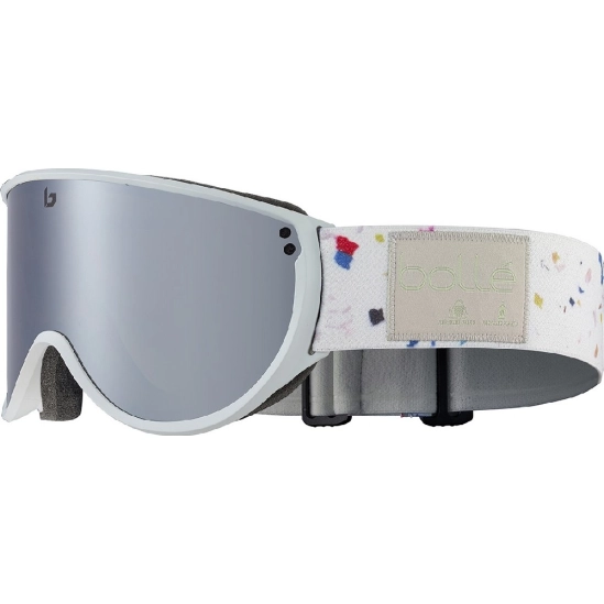 Bollé ECO BLANCA Ice White Matte/Black Chrome lyžařské brýle