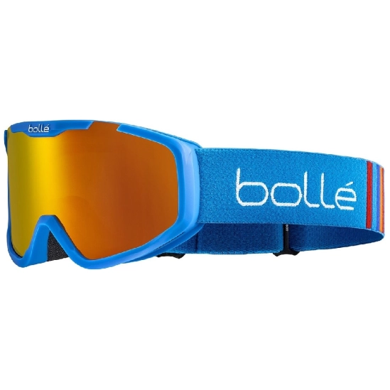 Bollé ROCKET PLUS Race Blue Matte / Sunrise Cat 2 lyžařské brýle