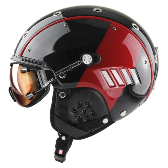 Casco SP-4.1 Black/red lyžařská helma