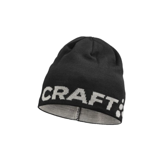 Craft ADV Nordic Training Merino Logo black/ghost čepice