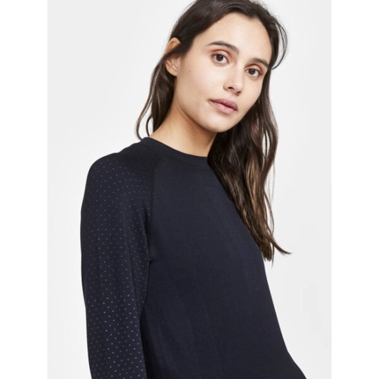 Craft ADV Warm Intesity LS Black dámské funkční triko
