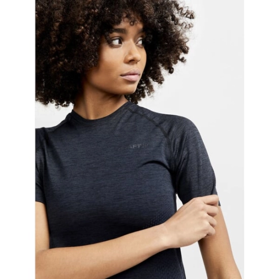 Craft CORE Dry Active Comfort SS Black dámské  funkční triko