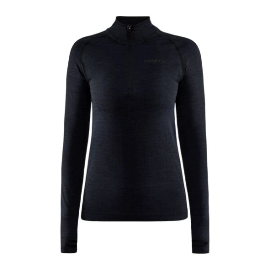 Craft CORE Dry Active Comfort Zip Black dámské triko