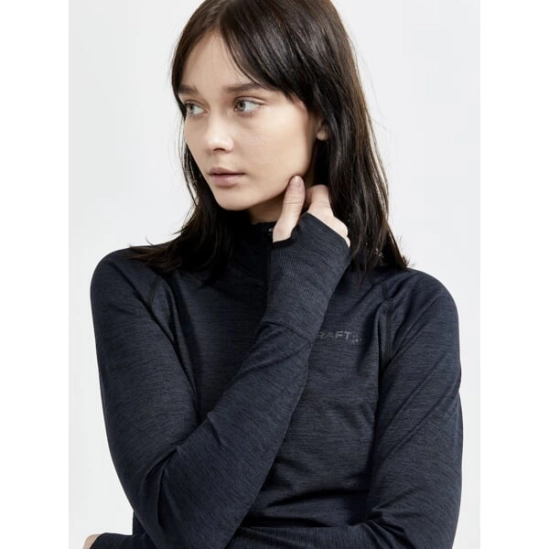 Craft CORE Dry Active Comfort Zip Black dámské triko