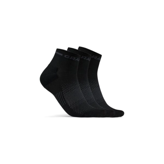Craft Core Dry Mid Sock 3-pack ponožky black