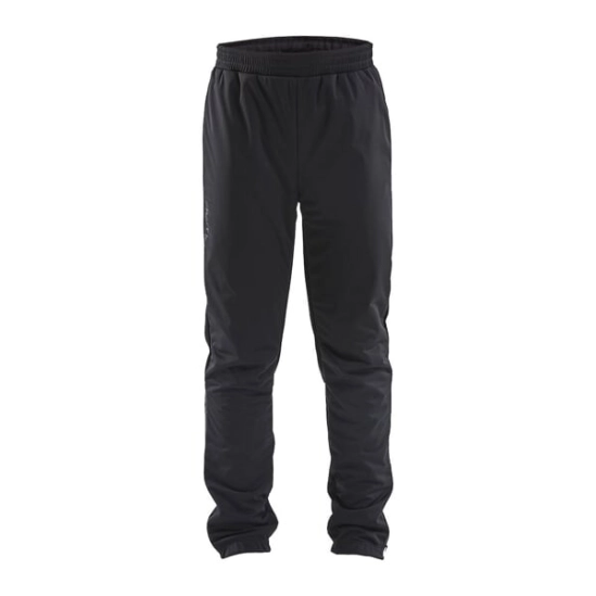 Craft Core Warm XC Junior pants black dětské kalhoty
