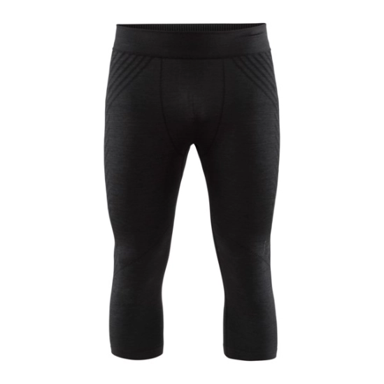 Craft Fuseknit Comfort Knickers M Black pánské 3/4 spodky