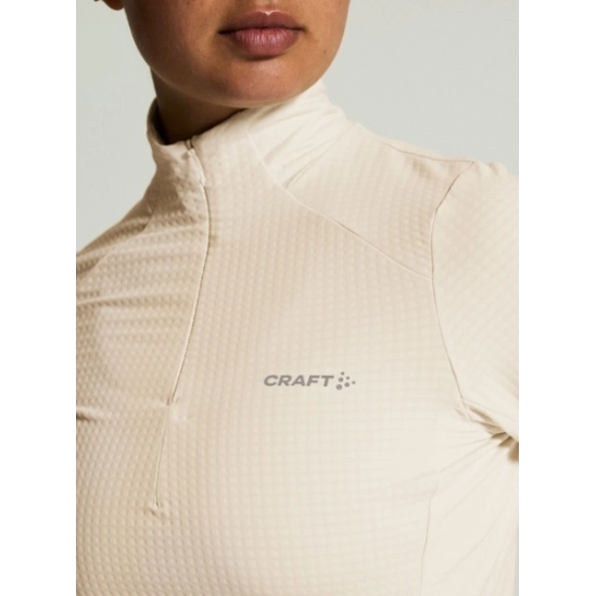 Craft Gain Thermal Midlayer 2 Tofu dámský funkční polorolák
