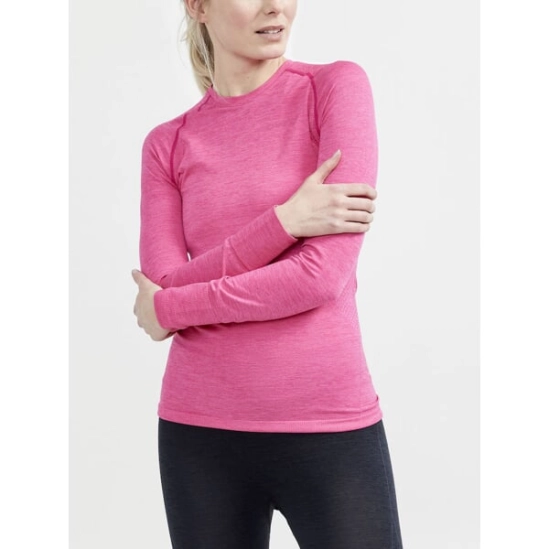 Craft CORE Dry Active Comfort LS Fame pink dámské triko