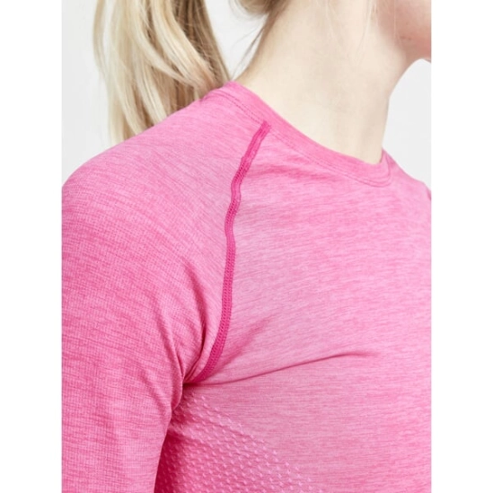 Craft CORE Dry Active Comfort LS Fame pink dámské triko