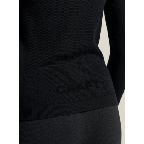 Craft Warm Comfort LS W Black dámské triko