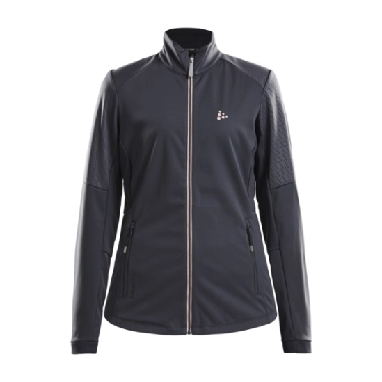 Craft Warm Train Jacket W Asphalt dámská bunda na běžky