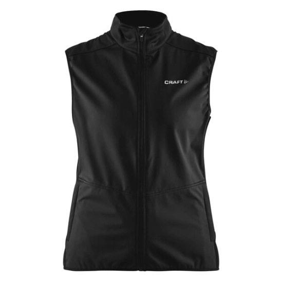 Craft Core Warm Vest W Black dámská softshell vesta