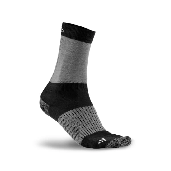 Craft Wool XC Training socks black/grey ponožky