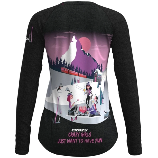 Crazy ARIA Woman Selfie long sleeved dámské triko