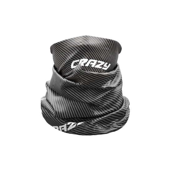 Crazy Neck Gaiter Light Black multifunkční nákrčník