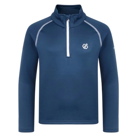 Dare2b Consist Core Stretch Half Zip Admiral blue dětské termo triko