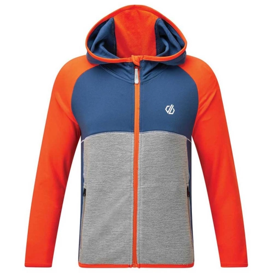 Dare2b Hasty Core Stretch Blaze Orange/Dark Denim dětská mikina