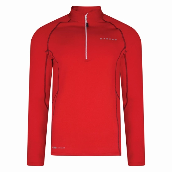 Dare2b INTERFUSE Core Stretch Code red pánské funkční triko