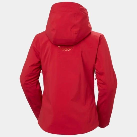 Helly Hansen Alphelia Lifaloft Red dámská lyžařská bunda