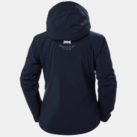 Helly Hansen Alphelia Lifaloft Navy dámská lyžařská bunda