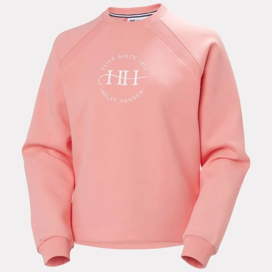 Helly Hansen Capri Sweatshirt coral dámská mikina
