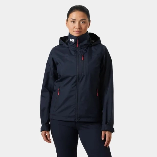 Helly Hansen Crew Hooded Sailing Jacket 2.0 W Navy dámská bunda