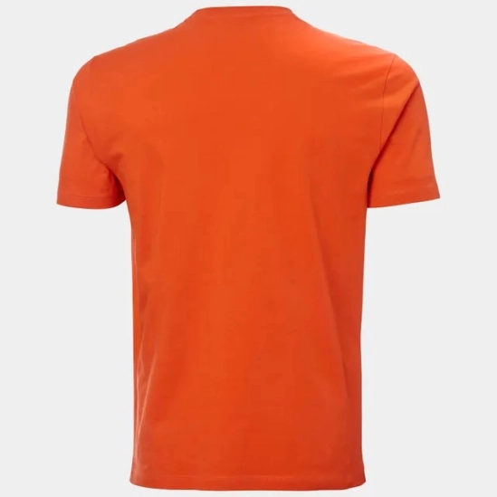 HH F2F Cotton Tee 2.0 Patrol orange pánské tričko