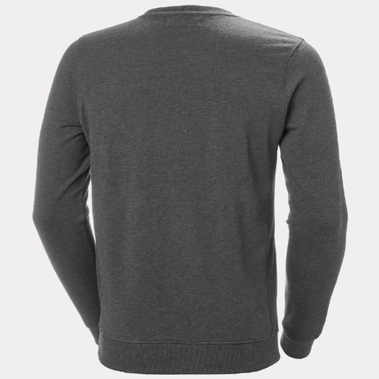 Helly Hansen F2F Organic Cotton Sweater Ebony melange mikina