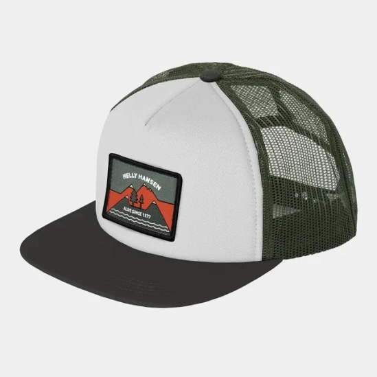 Helly Hansen Flatbrim Trucker Cap White kšiltovka