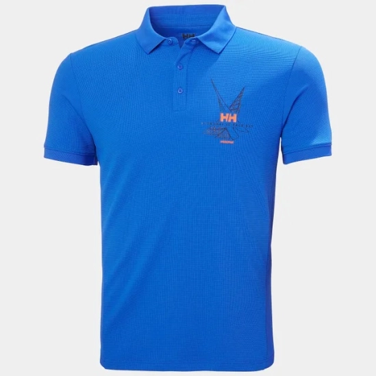 HH HP Race Sailing Polo M Cobalt pánské tričko