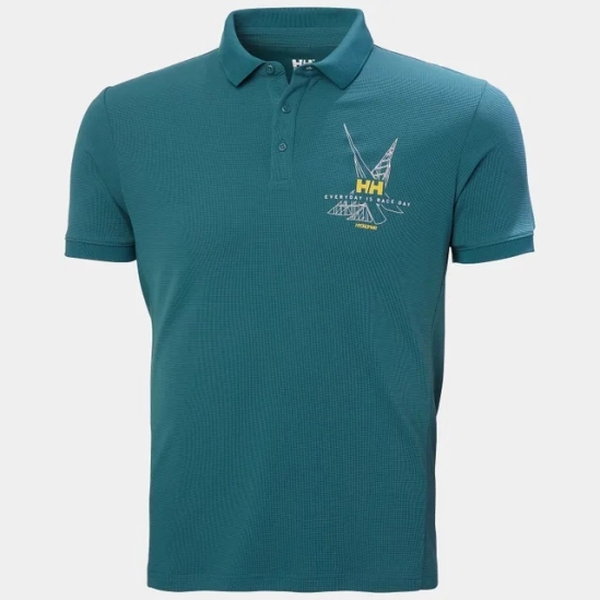 HH HP Race Sailing Polo M Dark creek pánské tričko