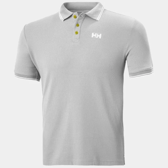 HH Kos Polo Grey fog pánské tričko
