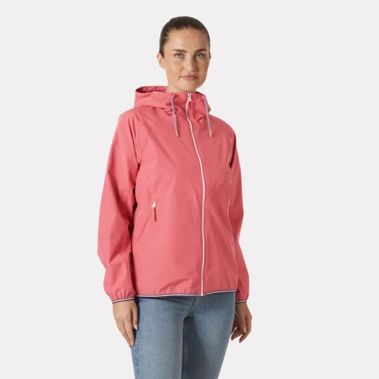 Helly Hansen Koster Rain Jacket washed red dámská bunda