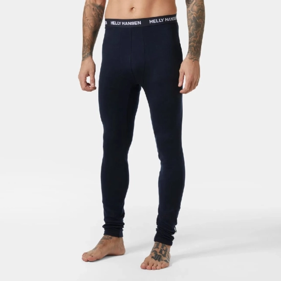 Helly Hansen Lifa Merino Midweight Pant Navy pánské funkční spodky