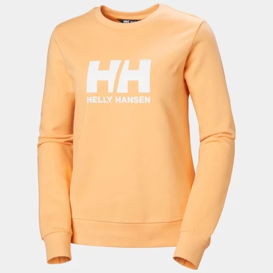 Helly Hansen Logo Crew Sweatshirt 2.0 Miami peach dámská mikina