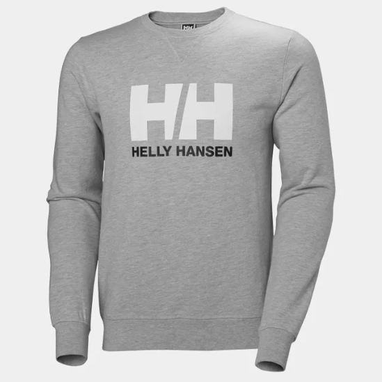 Helly Hansen Logo Crew Sweatshirt Grey melange
