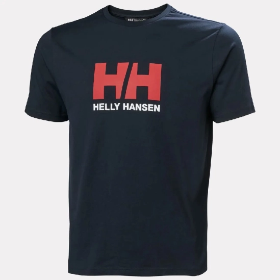 Helly Hansen Logo T-shirt 3.0 Navy pánské tričko