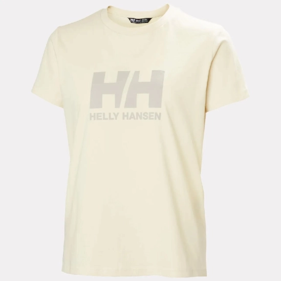 Helly Hansen Logo T-shirt 3.0 Cream dámské tričko