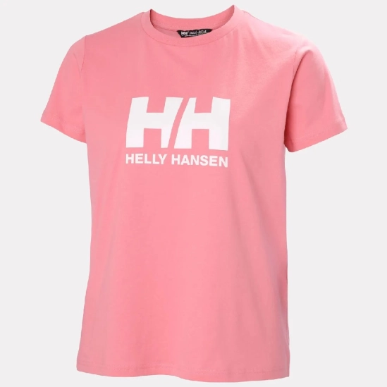 Helly Hansen Logo T-shirt 3.0 Washed red dámské tričko