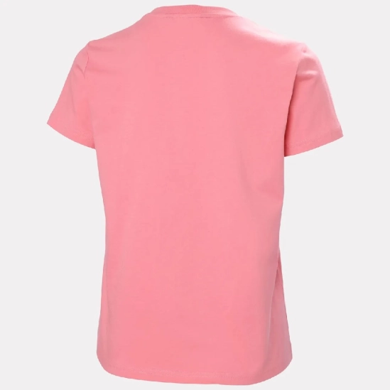 Helly Hansen Logo T-shirt 3.0 Washed red dámské tričko
