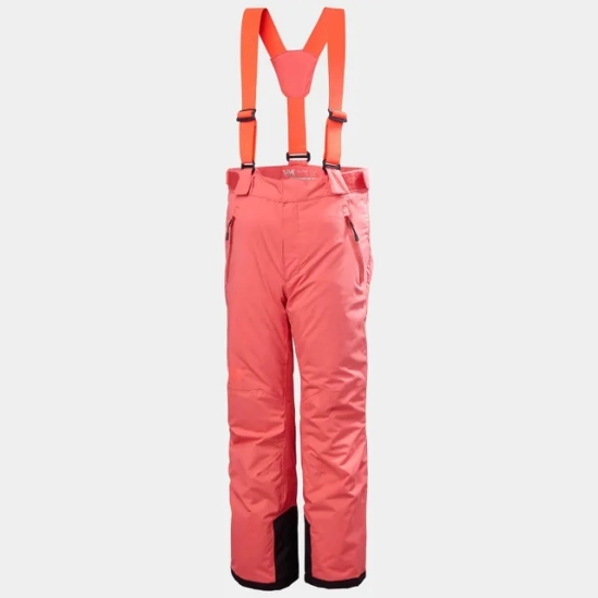 Helly Hansen No Limits 2.0 Ski Pants JR Sunset pink dětské lyžařské kalhoty