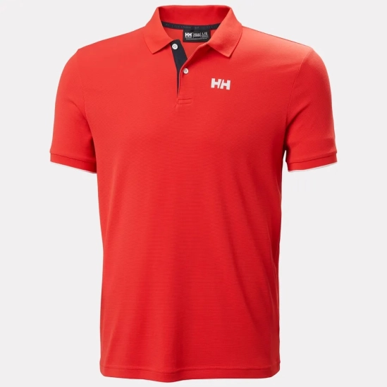 Helly Hansen Ocean Polo 2.0 alert red pánské tričko