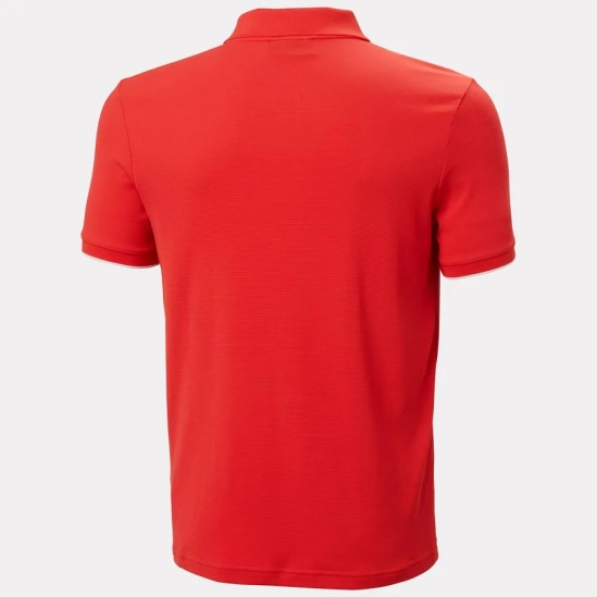 Helly Hansen Ocean Polo 2.0 alert red pánské tričko